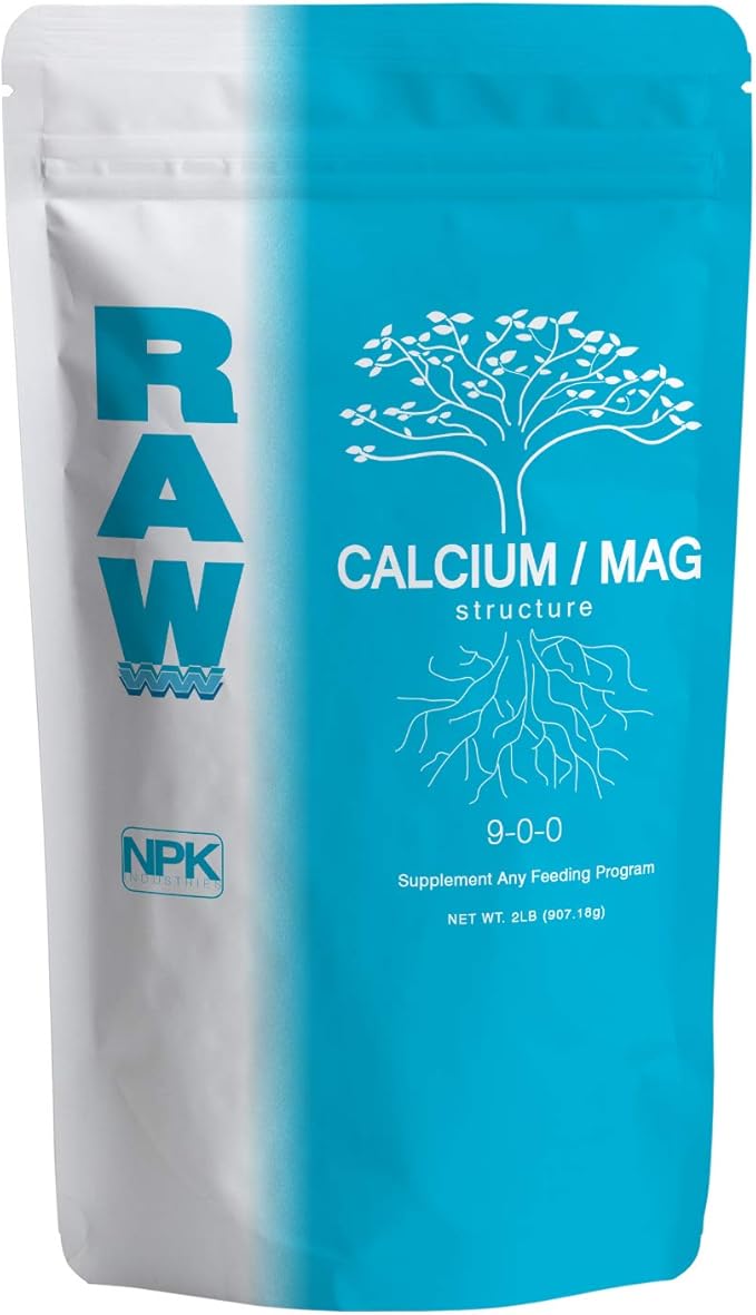 RAW Calcium/Mag 2lb - Essential Combo for Plant Health - Boosts Cell Strength and Nutrient Uptake