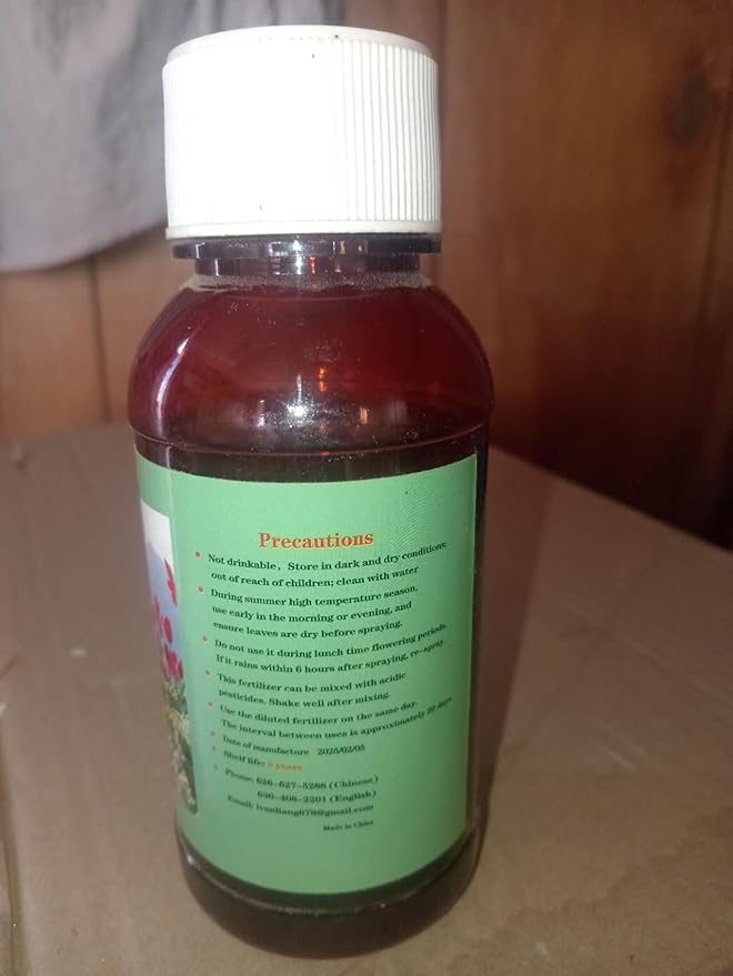 IDIGAO Foliar Fertilizer for Plants - Super Concentrated Plant Leaf Fertilizer - Fomulated for Fast Plant Absorption - Ready to Spray - 200ml Dilute with 20 Gallon Water Covers 7000sf