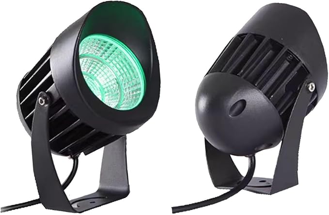 Outdoor Spotlights - LED Floodlights Spotlight Led Beam Light IP65 Waterproof LED Tree Lights COB Garden Villa Courtyard Lawn Lights Park Exterior Wall Landscape Lights(Yellow10W(220V))