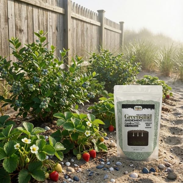 Old Cobblers Farm Greensand Fertilizer Soil - Lawns Gardens Trees Shrubs Container Plants - Organic Sustainable Soil Improvement (5 lbs | 10 lbs | 15 lbs | 20 lbs) (15 lbs)