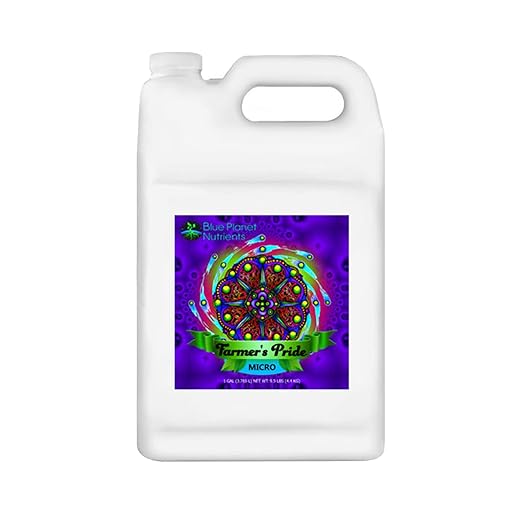 Farmer's Pride Organic Blend Fertilizer Set (128 oz Jugs) Gallon | Concentrated All Purpose Plant Food | Makes Up to 1500 Gallons | Blue Planet Nutrients