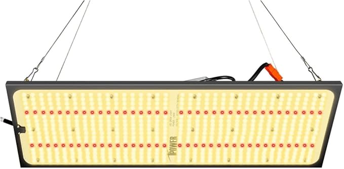 iPower 2024 3000W LED Grow Light Full Spectrum Plant Lamp with Samsung LM301D Diodes &amp MeanWell Driver Dimmable for 3x4/2x4 Grow Tent for Indoor Plants Seedling Veg Flower