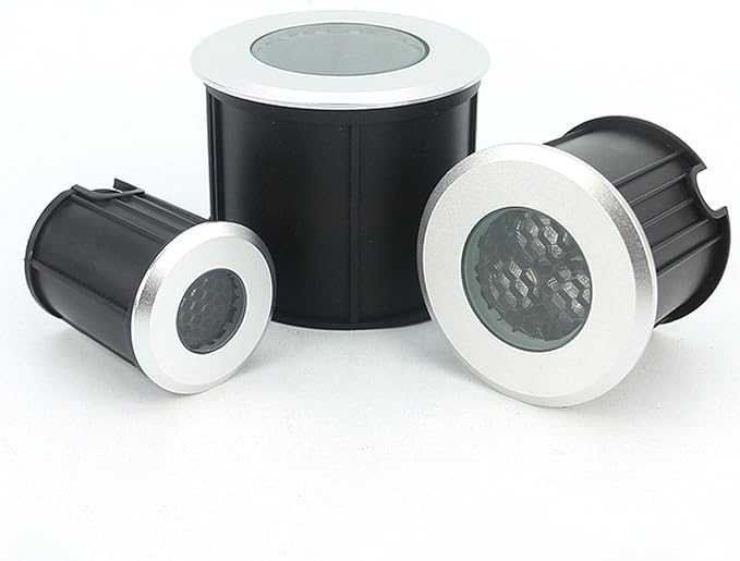Buried Lights - Landscape Lights Outdoor Recessed Spot Light Honeycomb Anti-Glare Low Voltage 24V Outdoor Ground Lights IP67 Waterproof Courtyard Villa Buried Spotlight Garden Lighting(Yellow6W(DC