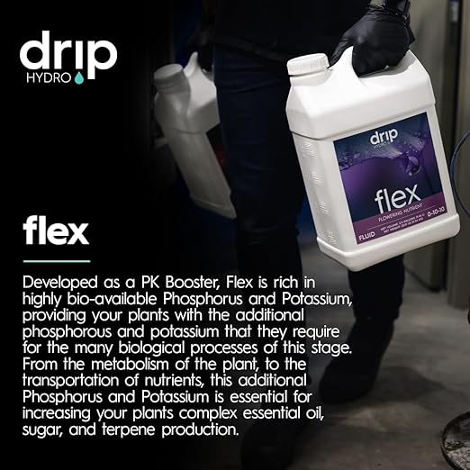 Flex PK-Booster Quart | High-Concentration Phosphorus &amp Potassium Supplement with Chelated Micronutrients for Enhanced Flowering