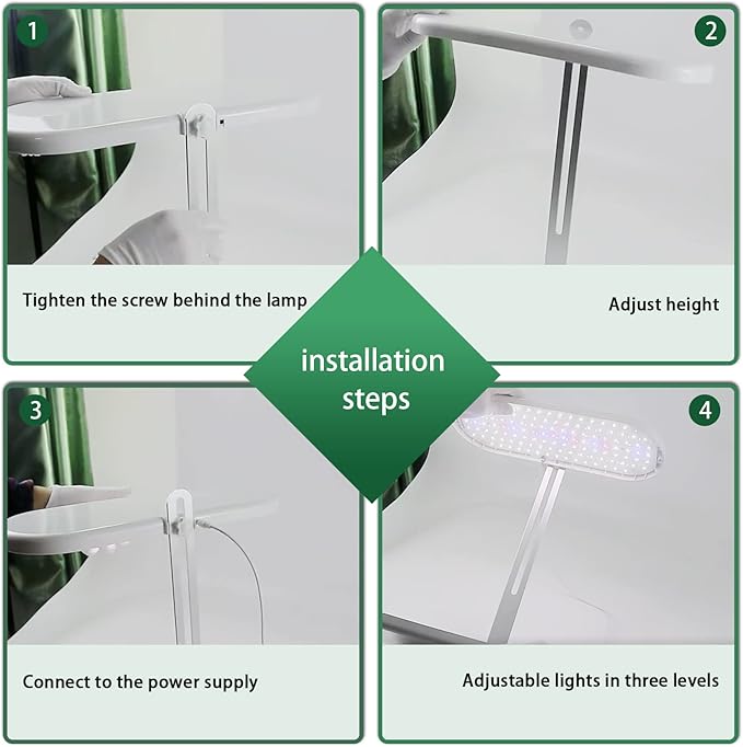 Hydroponics Growing System 9 Pods Indoor Gardening System Adjustable Led Light Automatic Rod Circulating Pump Automatic Time Switch for Plants Growing