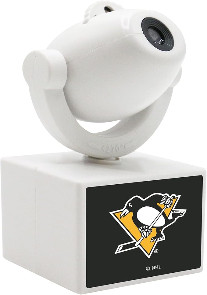 Sporticulture NHL American Hockey New York Rangers LED Mini Spotlight Projector – 6 Team Logos Portable &amp USB Rechargeable – for Game Day Parties Dorm Rooms &amp More (No Button Batteries Requi