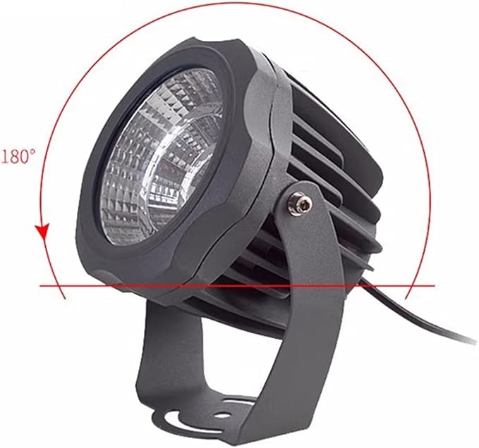 COB Floodlights - IP65 Outdoor Waterproof Spotlight COB Tree Lighting Lamp AC220V Rotation Landscape Spotlight LED Beam Lights for Villa Courtyard Lawn Lighting(Green30W)
