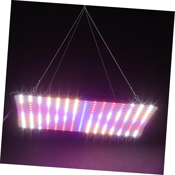 1set Dimmable Led Hanging Grow Light for Indoor Plants Led Plant Growth Lamp Chain Red Orange White Light Compatible for Home Gardening