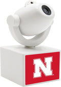 Sporticulture NCAA American Football Nebraska Cornhuskers - Adjustable Led Mini Spotlight Projector with 6 Team Logo Designs - Portable &amp Rechargeable Spotlight - Battery-Operated - 4.375” x 3.125