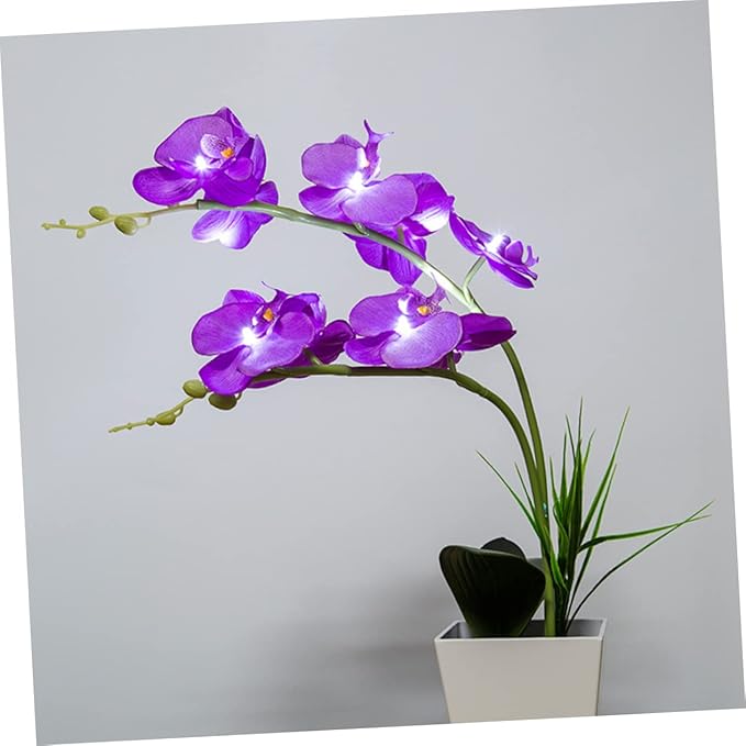 LED Decorative Flower Light for Home Garden Bonsai Design with LED Beads for Living Bedroom and Shops