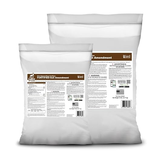 Soil Fit 8‑0‑3 Natural‑Base Granular Bio‑Stimulant Fertilizer – Covers 6000 sq ft (18 lb) Humic Acid Kelp Potash &amp Protein Peptides Improve Soil Structure Root Growth &amp Lawn Recovery