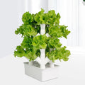 Indoor Hydroponic Growing System Freestanding Planting Tower SetPlant Vertical Hydroponics Hydroponic Planter for Herb Vegetable (B)