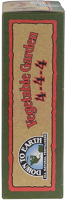 D&ampW Organic Vegetable Garden Fertilizer 4-4-4 5lb + E-Book Gardening Basics