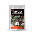 MYCO MYCORRHIZAL INOCULANT Root Enhancer for Bigger Stroger &amp Healthier Plants Roots - Organic Mycorrhizae Root Enhancer - Increases Nutrient Absorption &amp Crop Yields (5LB)
