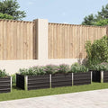 Garden Raised Bed Horse Trough planters Raised Flower Bed Planter Boxes Patio planters Suitable for Nursery Corridor Courtyard Orchard Anthracite 94.5x31.5x17.7 Galvanized Steel