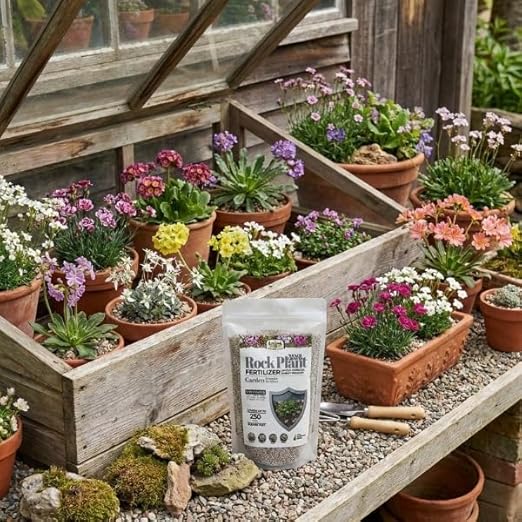 Old Cobblers Farm™ Wicked Growth Alpine/Rock Garden Plants Fertilizer - Designed for Hardy Growth and Vibrant Blooms in Thin Rocky soils (5 lbs | 10 lbs | 15 lbs | 20 lbs) (15 lbs)