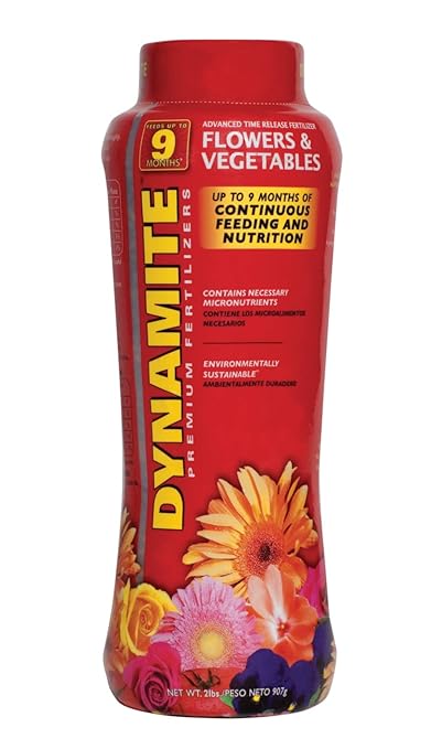 uNLEaSH Dynamite Flower &amp Vegetables Fertilizer 13-13-13 2lb