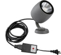 Kiven IP65 Waterproof LED Landscape Up Down Light LED Decorative Spotlight Lamp with Plug-in Cord and Timer for Indoor Outdoor Yard Step Statue LED Lawn Light(10W Cool White)