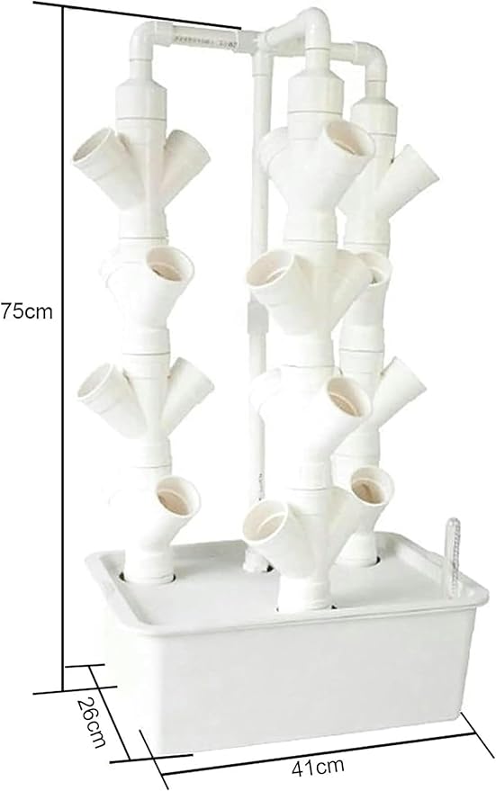 Hydroponic Tower Culture Garden Hydroponic Culture Vertical Tower for Fresh Herbal Garden Fruits Vegetables Plants' Tower Gift