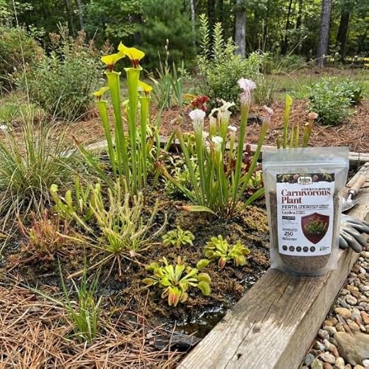 Old Cobblers Farm™ Wicked Growth Carnivorous Plants Fertilizer - Tailored nutrients for Sensitive Insect-Eaters Like Flytraps and Pitcher Plants (5 lbs | 10 lbs | 15 lbs | 20 lbs) (15 lbs)