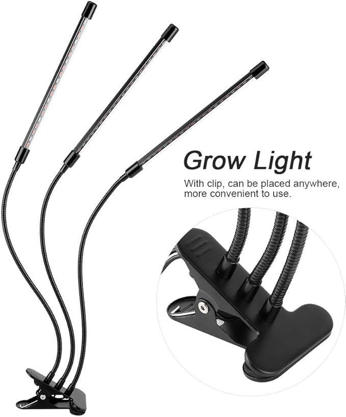 Honio Flexible LED Plant Grow Light Grow Light 360‑Degree Grow Lamp Plant Grow Vegetables for Plants