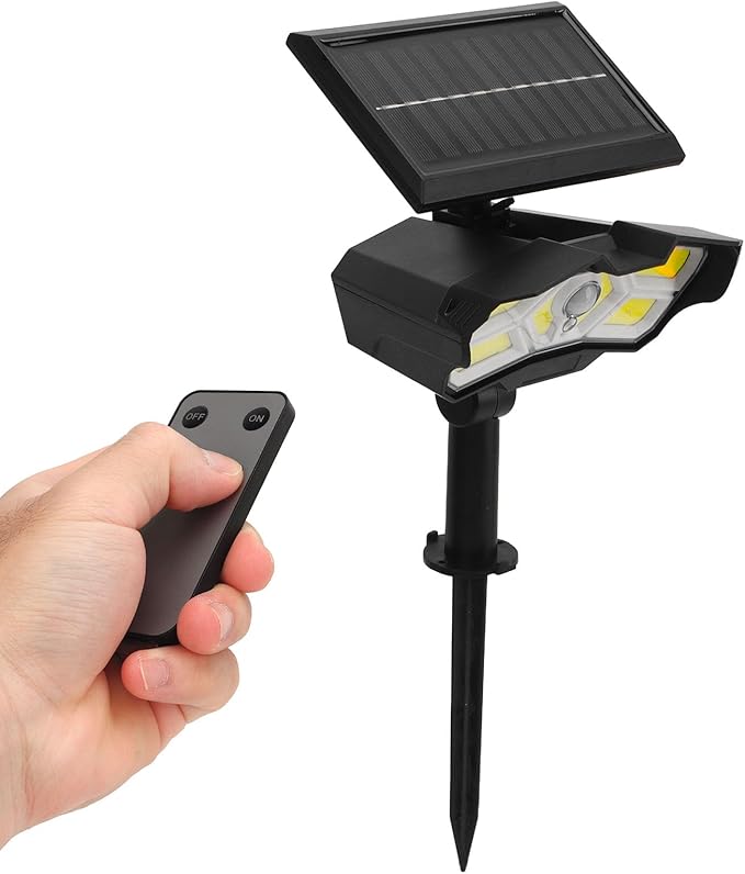 Sonew Outdoor with Brightness Modes &amp Design for Home &amp Garden - 2400mAh Solar Landscape Lights (ASTEY-KXK-600-128COB)