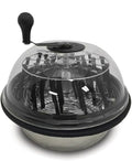 DL Wholesale 18'' Bowl Trimmer with Clear Top Stainless Steel Straight Blade Included
