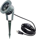 Kiven LED Plug-in Landscape Spotlight Garden Lights COB Spotlights with Spiked Stand 6W 110V with 9.84FT Wire Waterproof Switch Button for Outdoor Yard Lawn Plants Up Lights Floor Spot Lights（3500K）