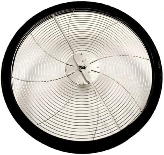 16'' Bowl Trimmer with Clear Top – Manual Leaf and Plant Trimming Machine with Stainless Steel Blade for Herbs Potpourri and Flowers – Hand Crank Foliage Cutter for Fast Efficient Harvesting