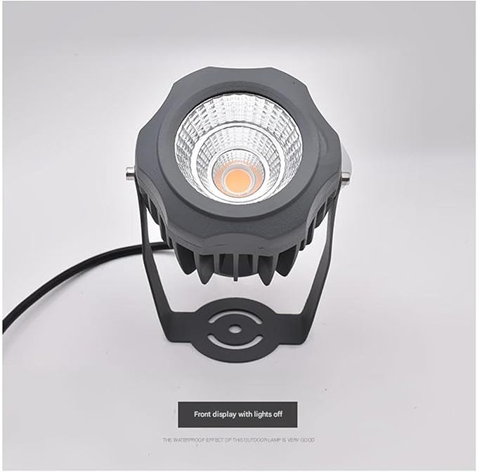 Outdoor Spotlights LED Beam Spot Lights COB Tree Lighting IP65 Waterproof Landscape Floodlights for Garden Villa Courtyard Lawn(Red10W)