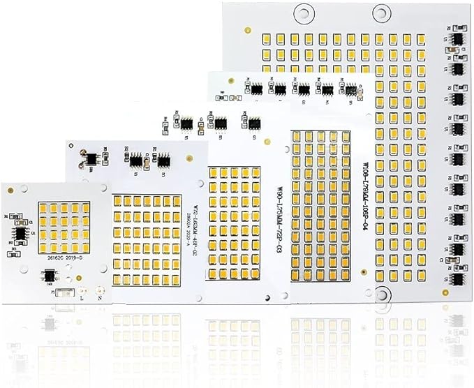 Landscape Lights 5pcs AC220V LED Chip Lamp 10W 20W 30W 50W 100W SMD 2835 Flood Light Beads Led Floodlight Outdoor Lighting Spotlight LED Street Lamp