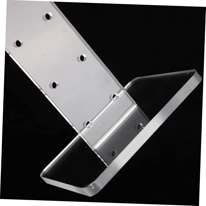BESPORTBLE 1pair Greenhouse Plants Lamp Stand Simple Plants Light Rack Growing Lamp Rack Acrylic Stand Design