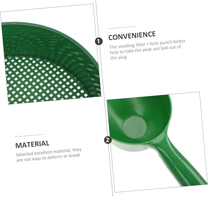 balacoo 1set Garden Tool Soil Sifter Shovel for Gardening Portable Cultivation Kit Soil Screens Shovels Planting Tool Maker for Garden Balcony Greenhouse