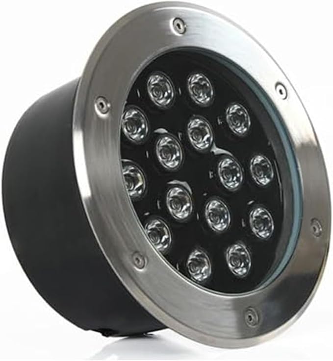 LED Well Lights Outdoor Ground Light IP66 Waterproof Spotlight AC85-110V for Garden Driveway Deck Patio Yard Landscape Lighting