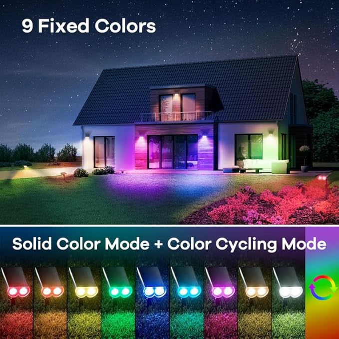 Linkind StarRay Solar Lights Outdoor Smart Solar Spot Lights Outdoor SL5C