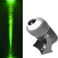 Rotation Led Beam Lamp 10W Outdoor LED Spot Lights IP66 Waterproof Ground Landscape Lights Narrow Beam Wall Washer Spotlights for Parties Hotel Billboard Building Remote Lighting(Green24V)