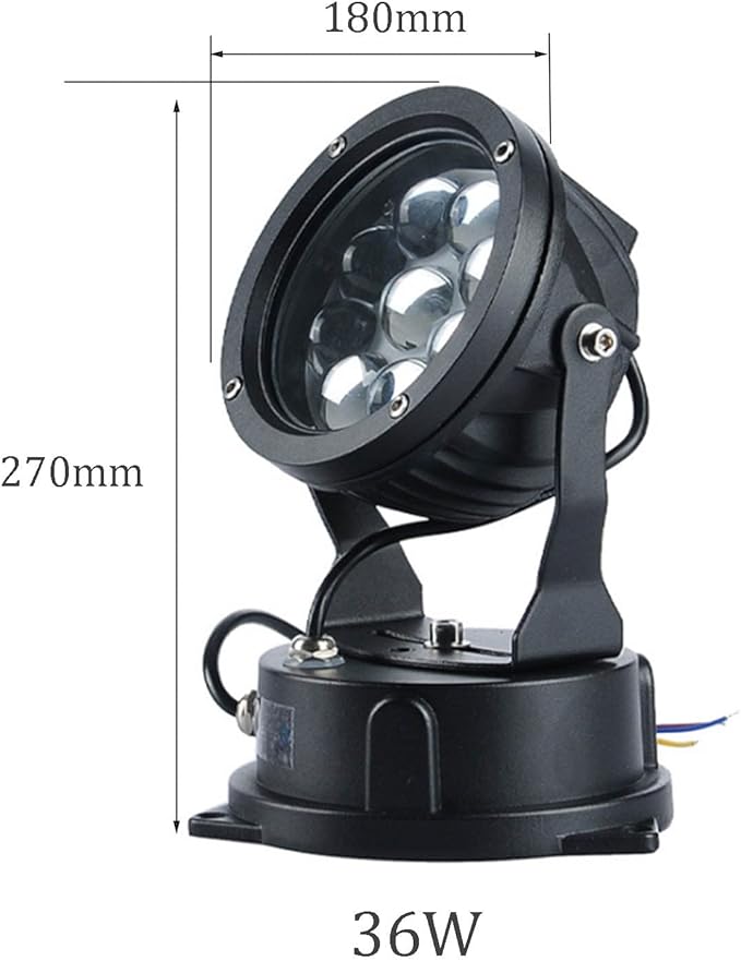 Garden Spot Lights Waterproof Landscape Spotlights Outdoor LED Wall Washer Light Floodlight for Flag Pole Tree Yard Properties Hotel Path Decor