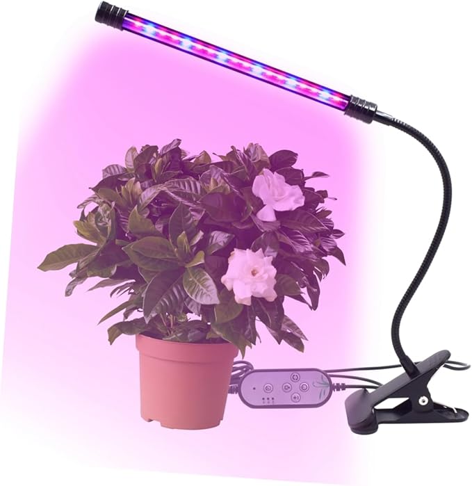 9w Led Grow Light Dimmable Levels Timing for Indoor Plant Growth Led Plant Lamp Gooseneck for Greenhouse