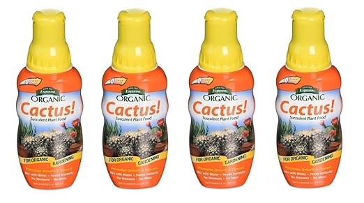 Espoma Organic Cactus Plant Food 8 oz ack of 4