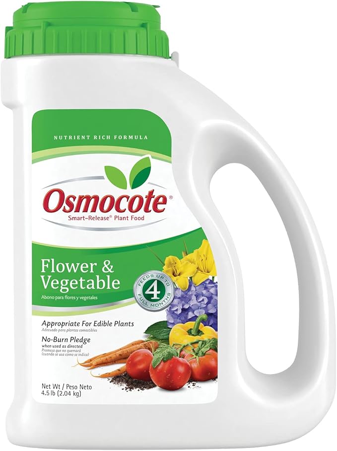 Osmocote Smart-Release Plant Food Flower &amp Vegetable 4.5 lb.