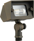 Amped Landscape Lighting 12V Flood Wall Wash Light with G4 Socket in Aged Brass Solid Copper Enhanced Protection for Coastal Environments
