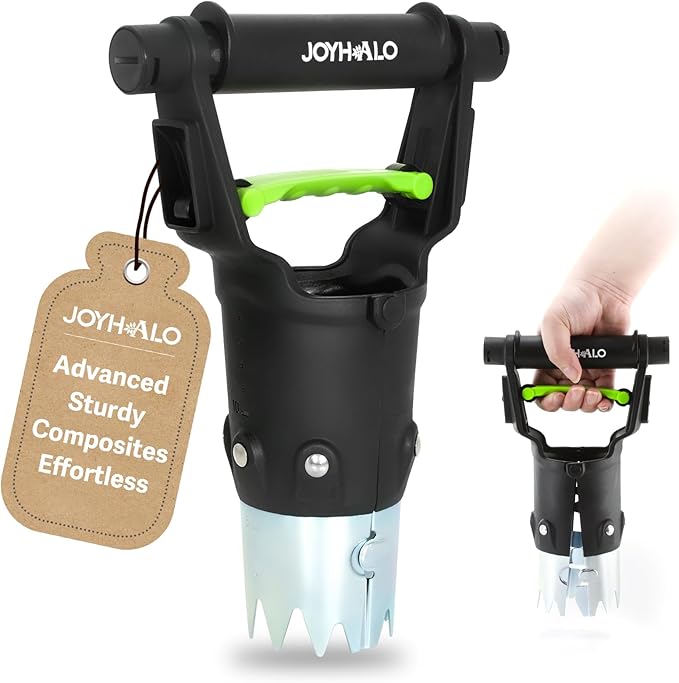 JOYHALO Garden Bulb Planter Tool 5 inch Depth Bulb Planting Tool Gardening Garden Tools Automatic Soil Release Bulb Planters for Plants Seeds &amp Bulbs Tulip Daffodils Dahlias Lilies Onions