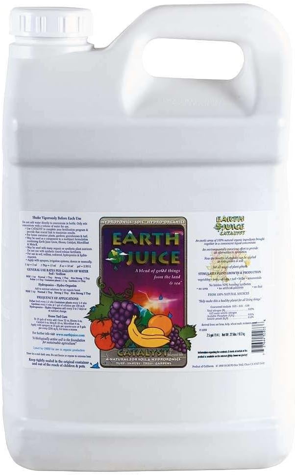 Earth Juice 100531963 2 Ea/2.5 Gallon Catalyst White