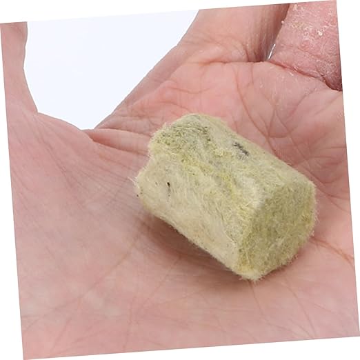 POPETPOP 120pcs Hydroponic Wool Cubes for Soilless Planting for Growth High Water-Holding Capacity for Home Gardening and Indoor Projects