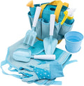 Yardwe 1set Boy Girl's Gardening Tool Set Outdoor Gardening Kit for Boys and Girls Watering Can Rake Trowel and Gloves Fun Toys for Planting and Weeding Activities