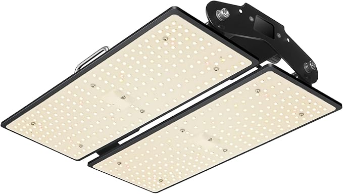 MELONFARM 100W LED Plant Grow Light Meets Plant Growth Requirements Multi-Angle Adjustable Hanging Design Suitable for Various Growing scenarios
