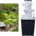 Hydroponics Tower Garden Tower Hydroponics Growing Kit for Herbs Fruits and Vegetables for Herbs Fruits and Vegetables (Color : 15holes)