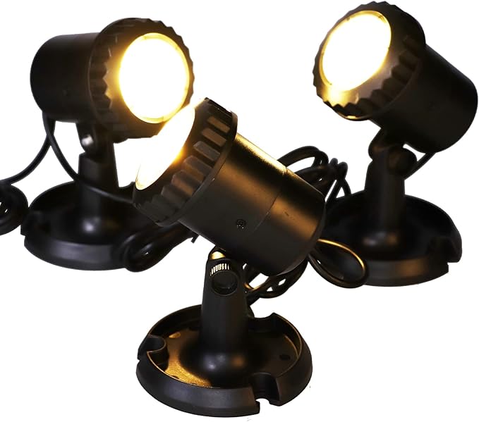 Solar Spotlight Adjustable Lighting Facilities for Courtyard Decoration IP68