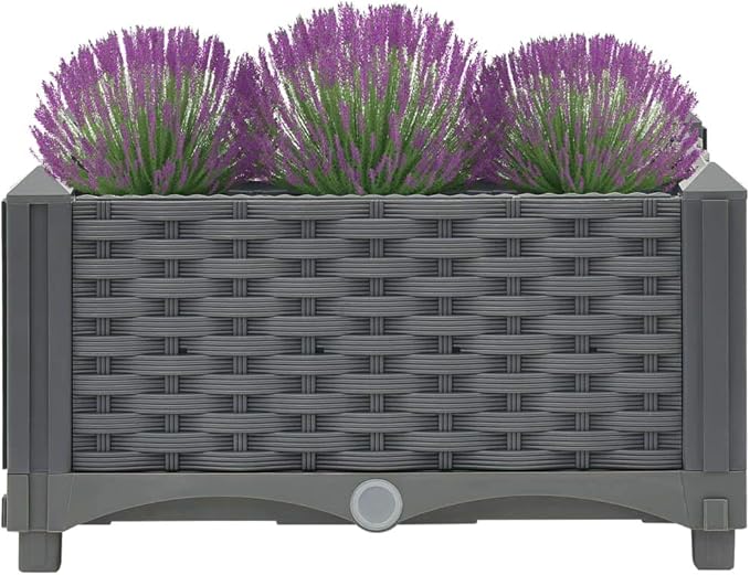 SKM Raised Bed 15.7x15.7x9.1 Polypropylene-03971026
