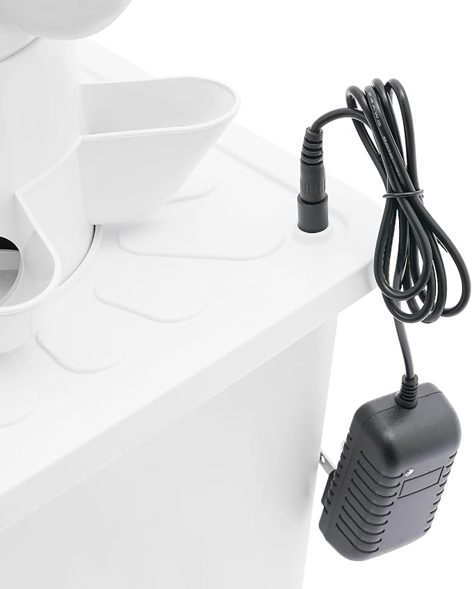 Hydroponic Growing System(No Seedlings Included) 25-Pod Hydroponic System12V 3W Outdoor Indoor Vertical Garden Home Gardening System for Indoor Herbs and Vegetables (White)